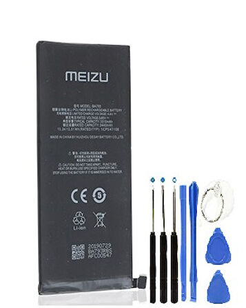 Meizu Pro 7 Plus Pil Batarya + Tamir Set BA793