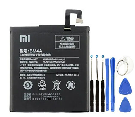 Xiaomi Redmi Pro Pil Batarya + Tamir Seti BM4A 4050 mAh