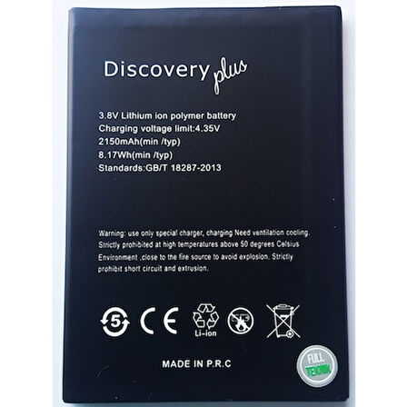 GENERAL MOBİLE DİSCOVERY PLUS PİL BATARYA