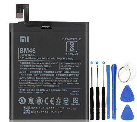 Xiaomi Redmi Note 3 Pil Batarya + Tamir Seti BM46