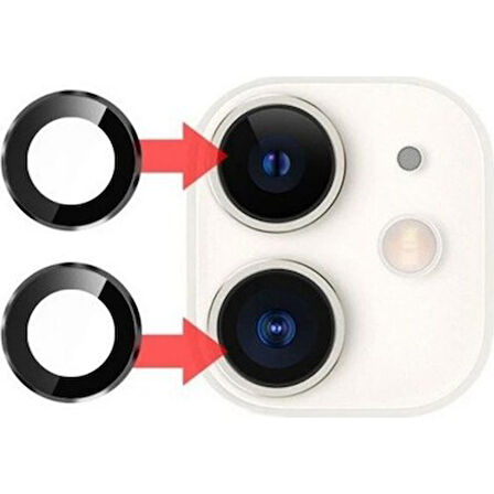 İphone 11 Uyumlu Kamera Lens Camı