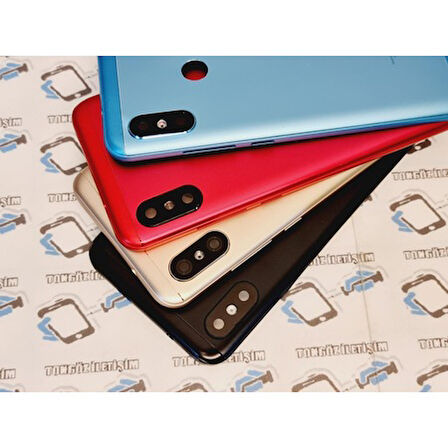 Axya Xiaomi Mi A2 Lite Kasa Arka Pil Batarya Kapağı ( Yan Tuşlar )