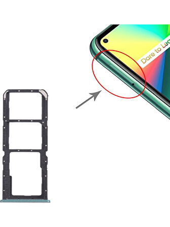 Oppo Realme 7i Sim Kart Tepsisi Sim Aparatı Micro SD