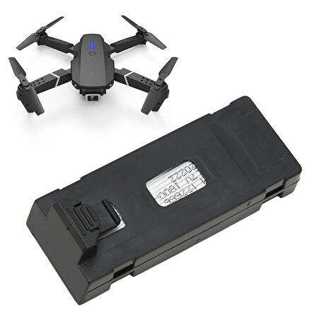 Drone Batarya Pil E99-E88-E58-V88-M2-M3 Modellerine Uyumlu Pil Akü