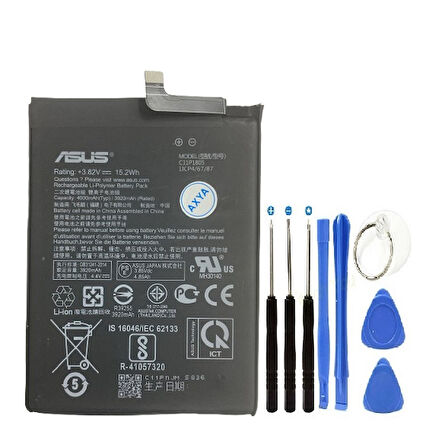 Asus Zenfone Max M2 ZB633KL Pil Batarya 4000 mAh + Tamir Set