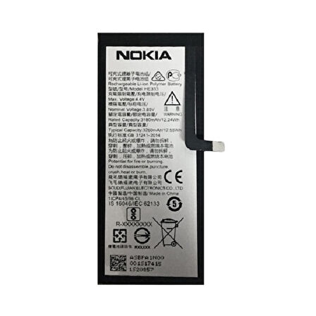 Nokia 8 Sirocco Pil Batarya He333 3260 mAh