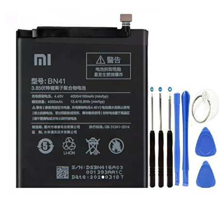 XİAOMİ REDMİ NOTE 4 PİL BATARYA BN41 VE TAMİR SETİ