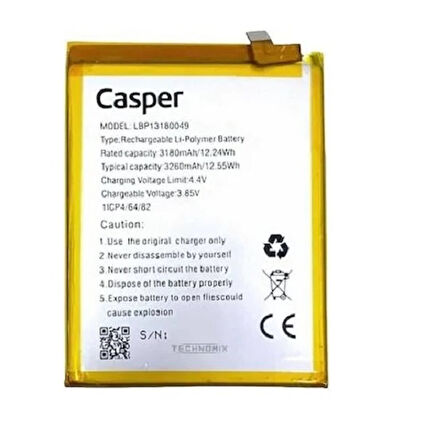 Casper G3 Pil Batarya 3180 mAh LBP13180049