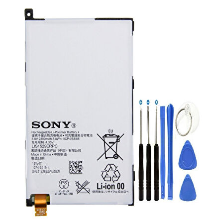 Sony Xperia Z1 Compact Mini Pil Batarya LiS1529ERPC ve Tamir Seti