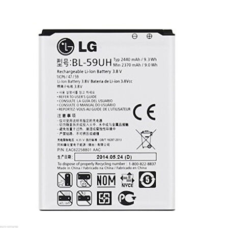 Lg Optimus L70 Pil Batarya D320 BL-52UH