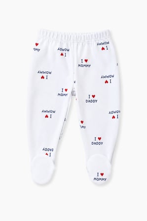 I Love Mommy Daddy Baskılı %100 Pamuk Bebek 5'li Set Hastane Çıkışı 3685