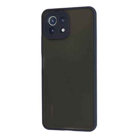 Xiaomi Mİ 11 Lite Kılıf Montreal Silikon Kapak - Lacivert