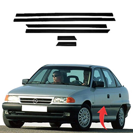 Opel Astra F Kapı Çıta Takım 1991-1998 5171598