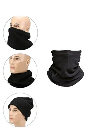 Unisex Termal Polar Boyunluk Bere A Kalite Motorcu Kayak Avcı