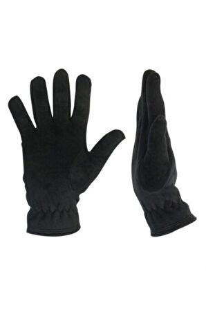 Unisex Siyah Termal Kışlık Kaliteli Polar Eldiven L-m