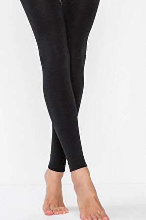 Kadın Siyah Termal Tayt