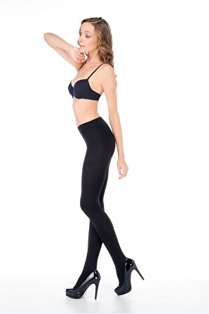 Kadın Siyah Içi Polarlı Termal Külotlu Çorap Yeni Sezon