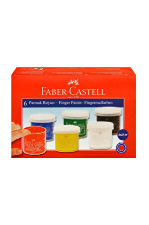 Faber-castell Parmak Boyası 6 Renk