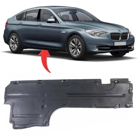 BMW F07 2010-2013 Sağ motor Alt Muhafazası 51757193498