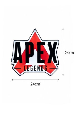 Apex Legends Tasarımlı Dekoratif Aydınlatma (24x24cm)
