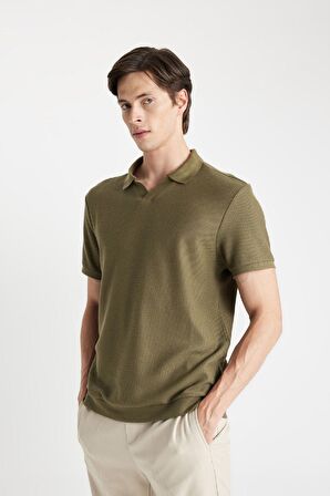 DeFacto Regular Fit Polo Yaka Kısa Kollu Tişört A6849AX24SMKH261