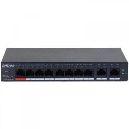 DAHUA CS4010-8ET-110 8xFE-2xGE YÖNETİLEBİLİR MEGABİT 110W POE SWİTCH