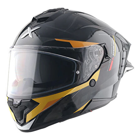 AXOR BRUTALE KRYPTIC FULL FACE PARLAK SİYAH SARI