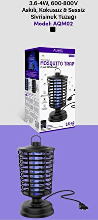 ROSE TEKNOLOJİ 3.6-4W, 600-800V ASKILI,KOKUSUZ,SESSİZ CIZ SİVRİSİNEK ÖLDÜRÜCÜ