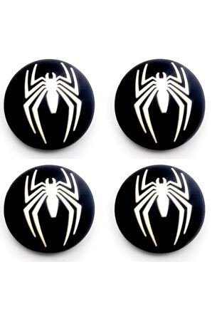 Desenli Ps5/ps4/ps3 Analog Koruyucu Silikon Pad-spider Man