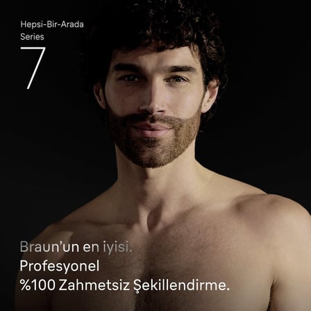 Braun Hepsi Bir Arada Series 7, 15'i 1 Arada Tıraş Kiti, Problade, Autosense, AIO7580