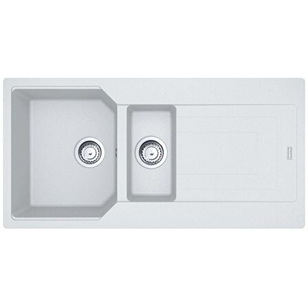 Franke Urban UBG 651-100 Bianco Granit Eviye-Active Plus Doccia 2.0 Batarya Seti