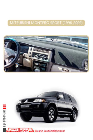 Mıtsubıshı Montero Sport 1996-2009 Torpido Koruma  Halısı -  Bej Kenar
