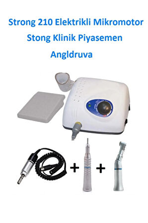 Strong Saeshin 210 Mikromotor Tam Set (PİYASEMEN ANGLDURVA)