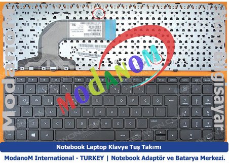 749658-141 Klavye Türkçe Siyah