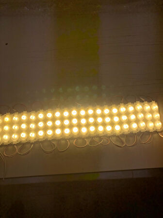 Modül 3 Led 3W Kablolu Parmak Led  5 adet Gün İşığı