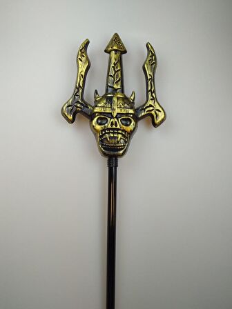 CADILAR BAYRAMI HALLOWEEN ŞEYTAN ÇATALI MIZRAK 117CM (ESKİTME)