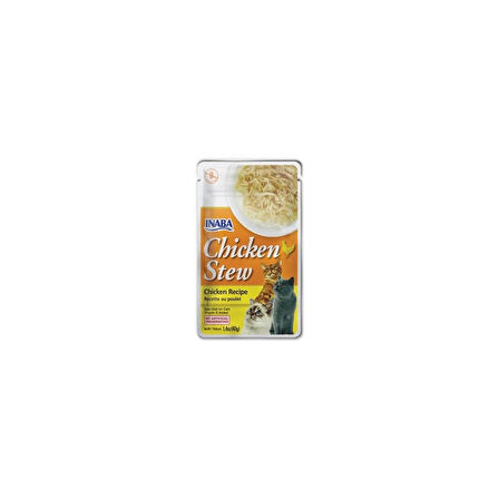 Inaba Ciao Chicken Stew Tavuk Güveçli Pate Yetişkin Konserve Kedi Maması 6*40GR(6 ADET)