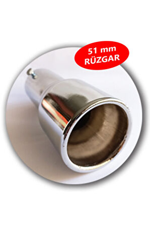 3 Lü Vidalı nikelaj 51 mm. uç takımı sessiz/rüzgar sesli/ıslık sesli sök-tak