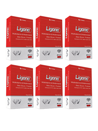  LİGONE BETA GLUCAN  30 KAPSÜL 6X
