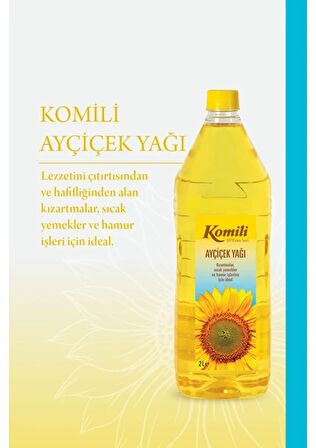 Komili Ayçiçek Yağı 2 lt