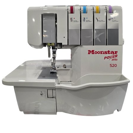 MOONSTAR 520 PROFESYONEL OVERLOK 2-3-4 İPLİK OVERLOK MAKİNASI / EV TİPİ OVERLOK MAKİNASI