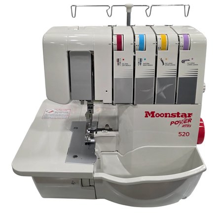 MOONSTAR 520 PROFESYONEL OVERLOK 2-3-4 İPLİK OVERLOK MAKİNASI / EV TİPİ OVERLOK MAKİNASI