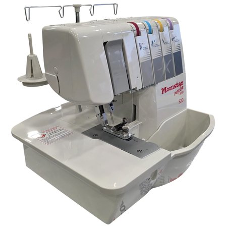 MOONSTAR 520 PROFESYONEL OVERLOK 2-3-4 İPLİK OVERLOK MAKİNASI / EV TİPİ OVERLOK MAKİNASI