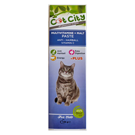 Anti Multivitamin Kedi Malt Macunu 100 gr