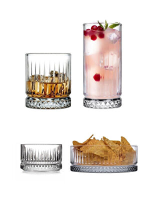 Elysia Serisi Bardak Takımı - Mesa Özel Ikram Seti 40 Parça