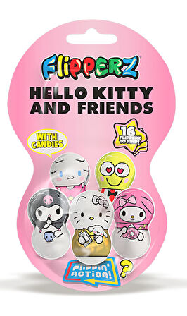 Hello Kitty & Friends Flipperz (10 Gr) 1 Adet