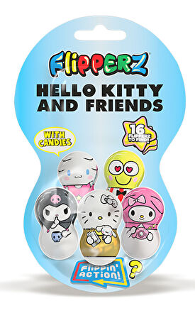 Hello Kitty & Friends Flipperz (10 Gr) 1 Adet