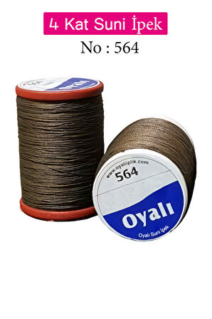 Oyalı 4 Kat Suni İpek İplik İğne Oyası Boncuk İpi Tığ Oyası No:564