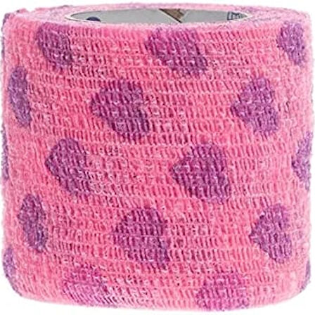 Libor  Coflex Nl Kendinden Yapışkanlı Sarma Kiti ( Kıdspack 2''x5 Yd )-( Coban Yapışkanlı Bandaj Koban )PEMBE