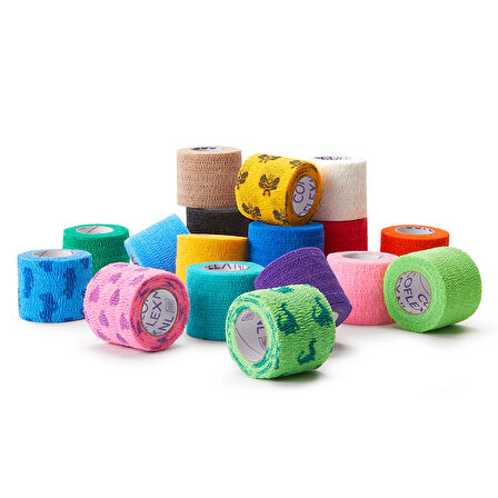 	CoFlex NL Kendinden Yapışkanlı Sarma Kiti ( KIDSPACK 2''x5 YD )( Coban Yapışkanlı Bandaj Koban )
